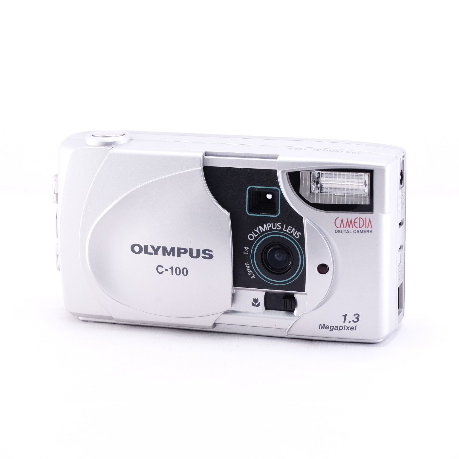 OLYMPUS CAMEDIA C-100（メモリーカード&電池付き）