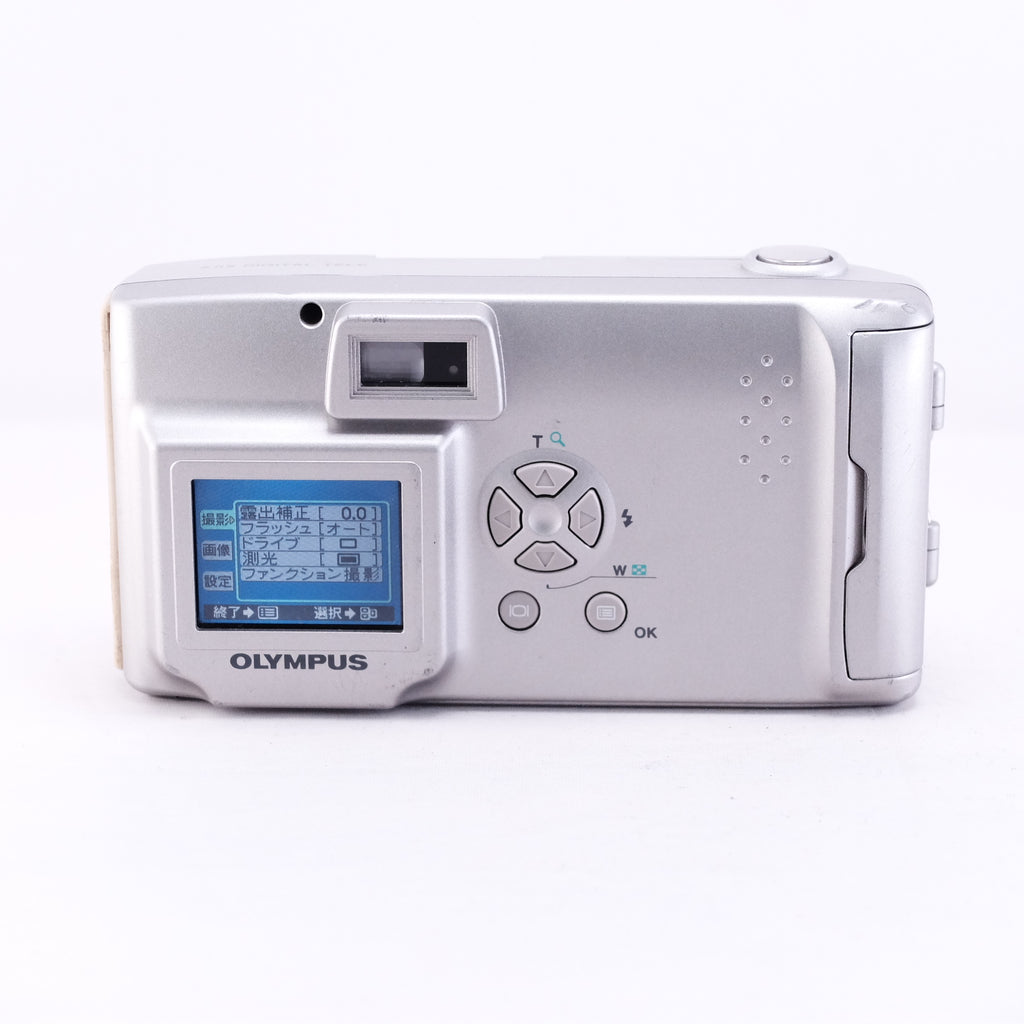 OLYMPUS CAMEDIA C-100（メモリーカード&電池付き）