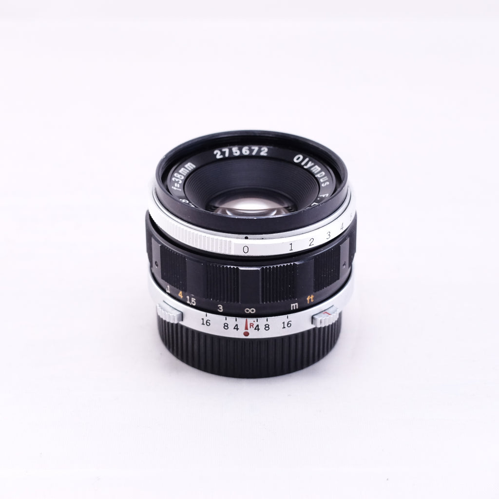 OLYMPUS F.Zuiko Auto-S 38mm F1.8 [PEN-F]*整備品