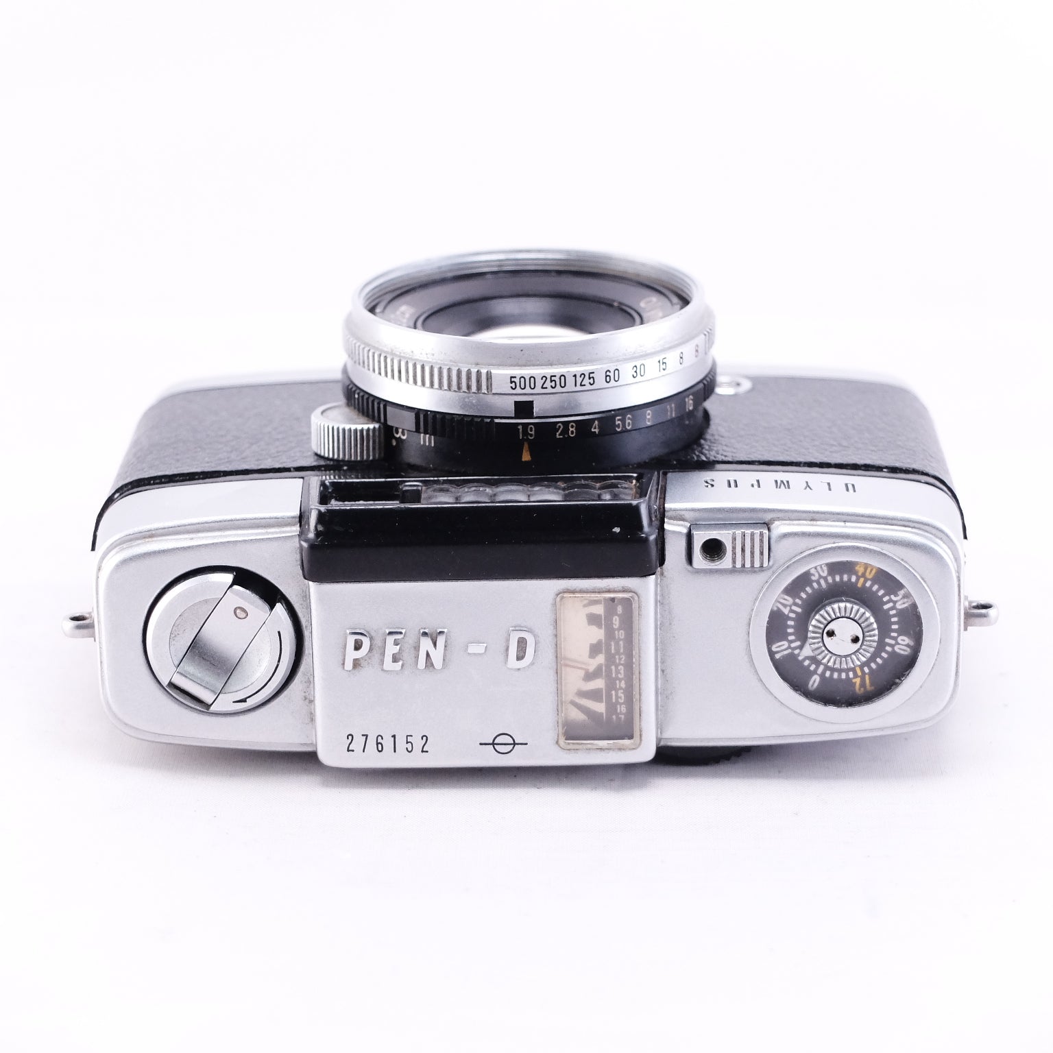 OLYMPUS PEN-D (Black Silver)