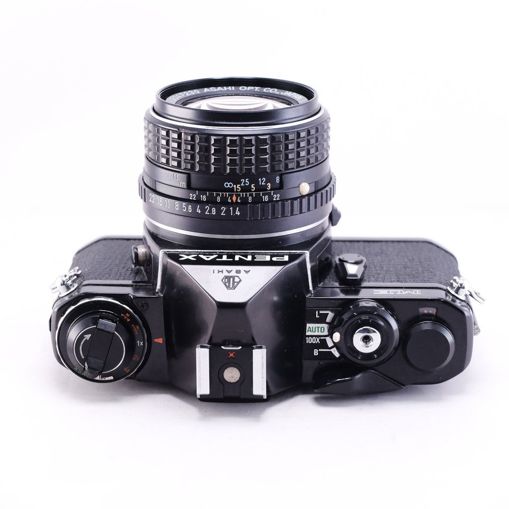 PENTAX ME (black) + smc PENTAX-M 50mm F1.4