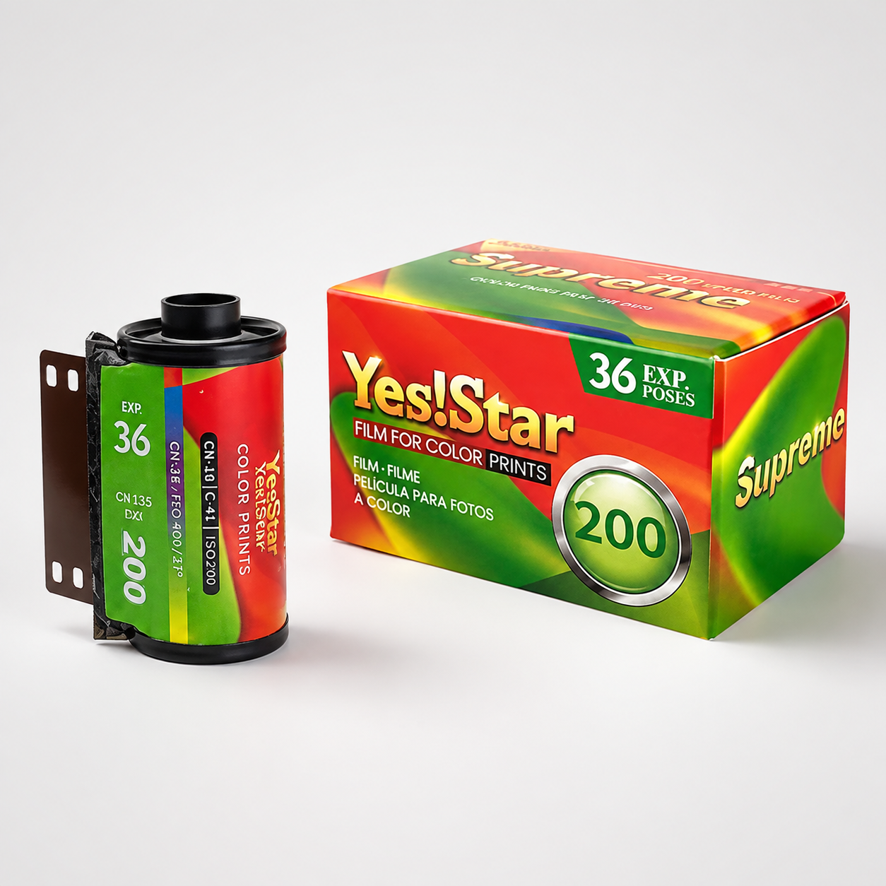 YES! STAR YES!STAR 200 36exp カラーネガフィルム